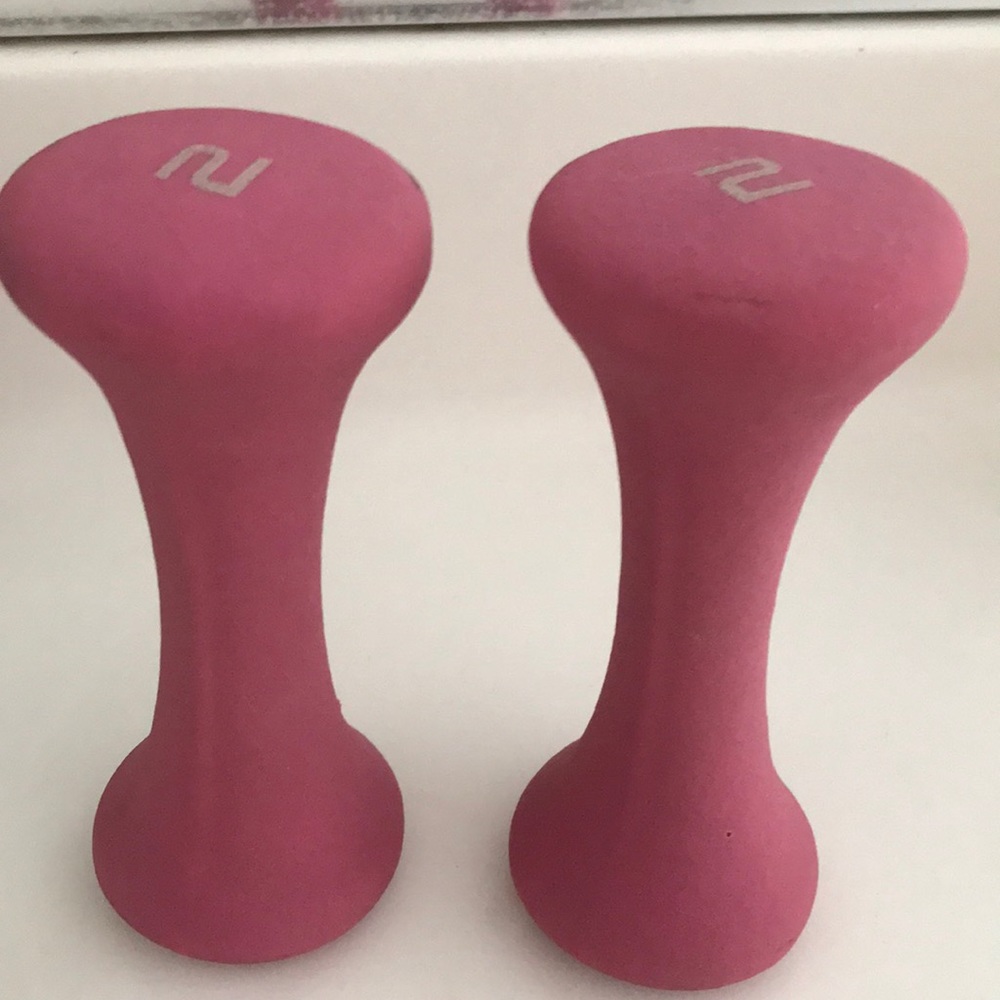 Pink 4 lbs Walking Weights